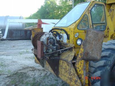 1970's galion crane 15 ton, 4-53 detroit, winch gallion