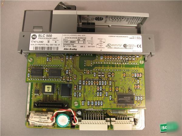 Allan bradley slc 500 processor unit 1747-L542 ser b 3