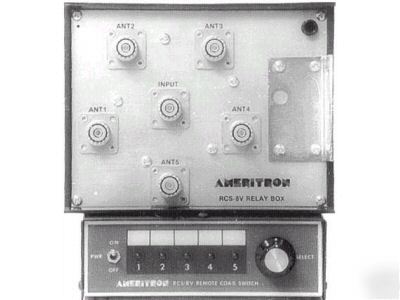 Ameritron rcs-8V -hf to vhf/uhf remote coax switch