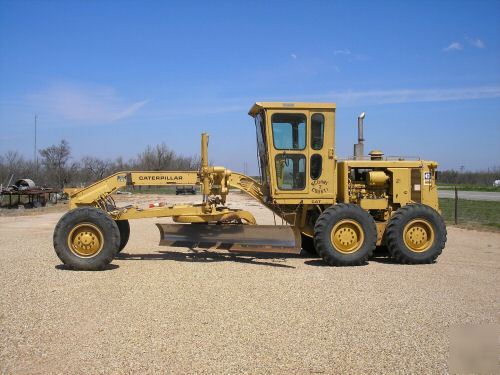 Cat 140G motor grader- still owned-used by county gov.