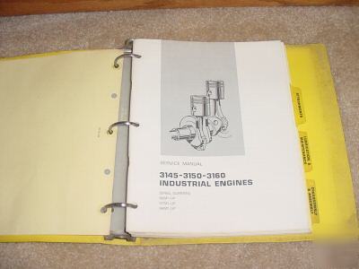 Caterpillar 3145 - 3150 - 3160 engine service manual