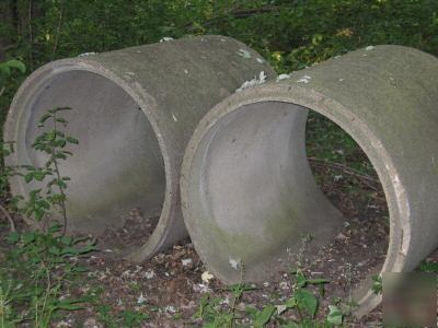 Cement culvert