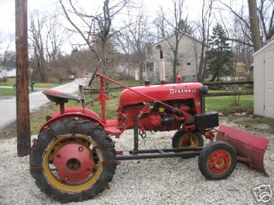 Farmall f-cub ( used ) runs great everything works