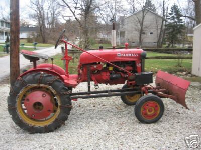 Farmall f-cub ( used ) runs great everything works