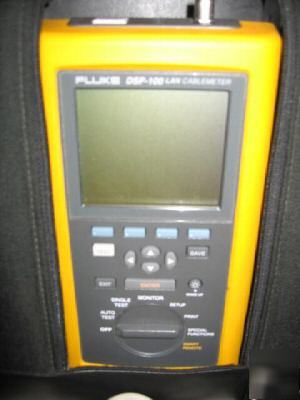 Fluke lan cablemeter model dsp-100