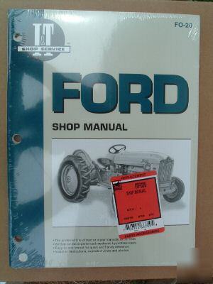 Ford 501 600 601 700 701 800 801 900 901 shop manual