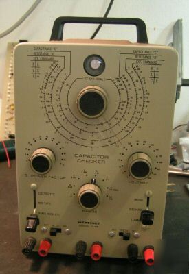 Heathkit it-28 capacitor checker