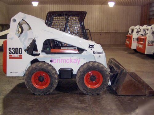 New 2003 bobcat S300/ paint/new tires/ready to go 