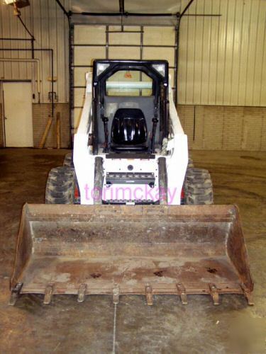 New 2003 bobcat S300/ paint/new tires/ready to go 