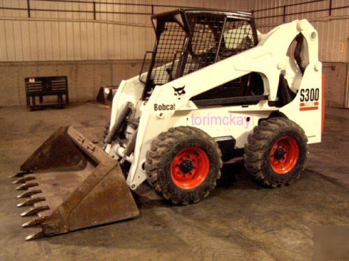 New 2003 bobcat S300/ paint/new tires/ready to go 