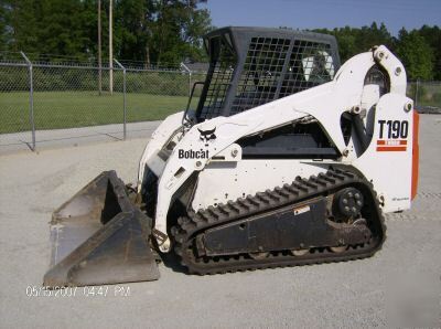 New 2004 bobcat T190 skidsteer loader* rubber tracks * 