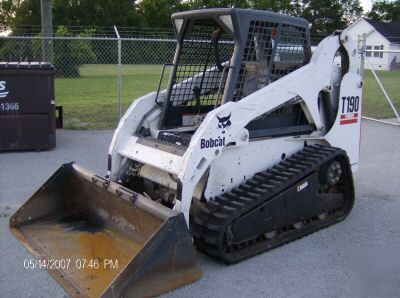 New 2004 bobcat T190 skidsteer loader* rubber tracks * 