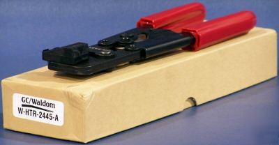 New gc waldom w-htr-2445-a molex crimp tool brand 