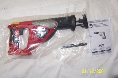 New skil 18V cordless reciprocating saw model 9350-01 