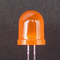 Orange standard 10MM leds pack of 10