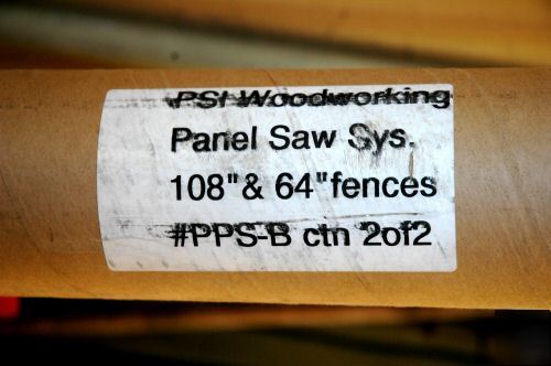 Psi woodworking panel saw sys. pps-b w/108â€ &64â€ rails