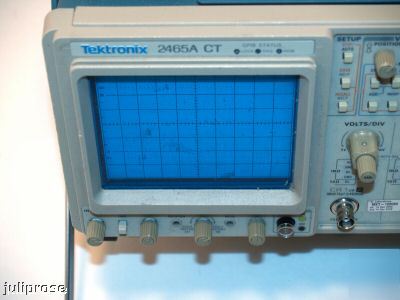 Tektronix 2465A ct 4 channel 350MHZ oscilloscope