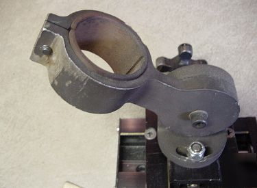 1 used adjustable slide table machine torch holder