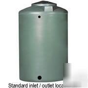 500 gallon poly vertical water storage tank