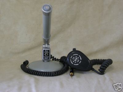 Collins sm-3 desk microphone and turner handheld mic 