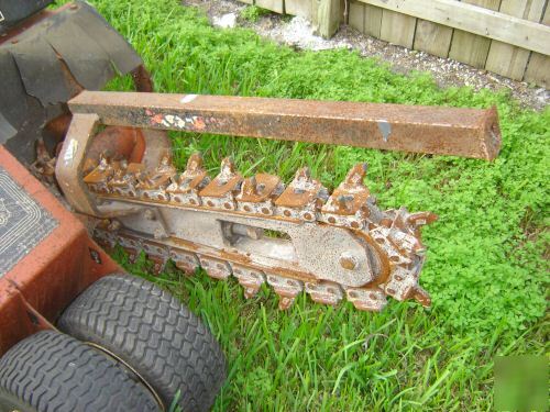 Ditch witch 1820 hydraulic gas trencher one owner $.01 