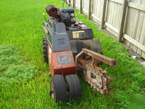 Ditch witch 1820 hydraulic gas trencher one owner $.01 