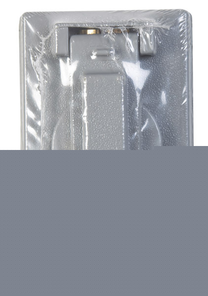 Gam-pak products 36289 cover wthrprf sgl out gy