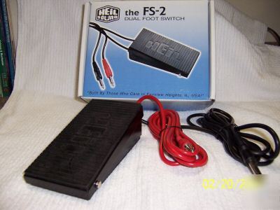 Heil dual foot switch fs-2