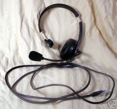 Heil lightweight headset for icom