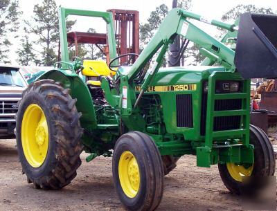 New 1250 john deere with loader