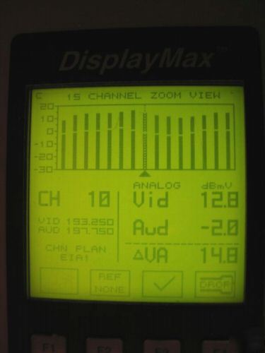 Sadelco signal level meter display max 800CLI euc 