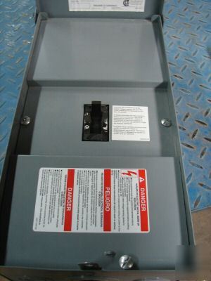 Square d 3R circuit breaker enclosure FAL34040 40A