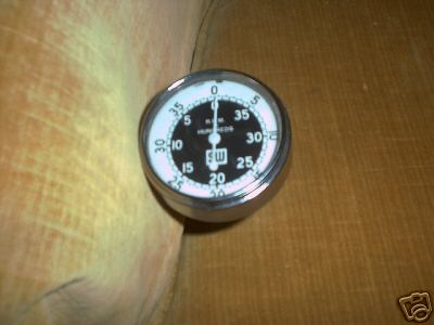 Vintage model 757-w stewart warner hand tachometer