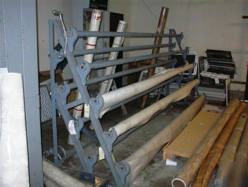 Carpet and vinal display racks