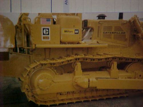 Cat d-7G crawler tractor dual sagging cargo winches,hyd