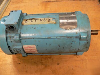 Dc motor emerson 1.5HP 3120-422 180 volt 145TC 1750RPM