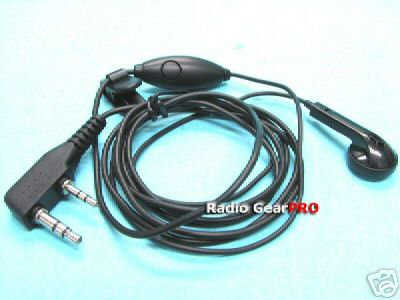 Earpiece mic for quansheng tg-K4AT tg-2AT tg-45AT