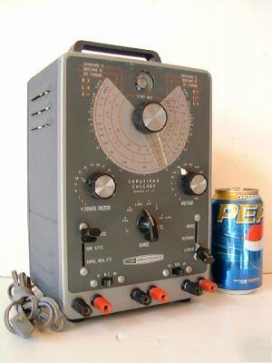 Good used heathkit model it-11 capacitor checker 