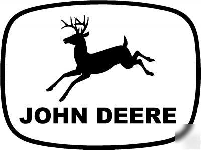 John deere 4 legs-vinyl decal/sticker-large 13