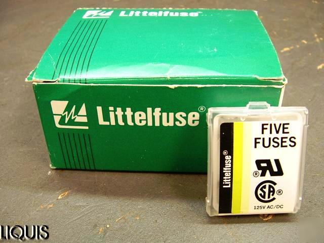 Lot of 100 littelfuse 273.031 125V micro fuse in box