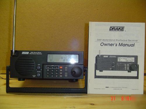 Near mint drake SW8 world band shortwave receiver