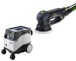 New festool ro 125 + ct 33 dust extractor package deal