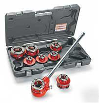 New ridgid exposed pipe thread ratchet ,threader set, 