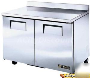 New true 60IN worktop cooler refrigerator