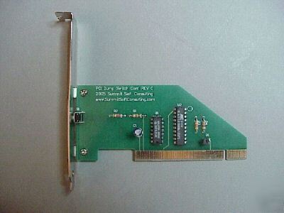 Pci dump switch card