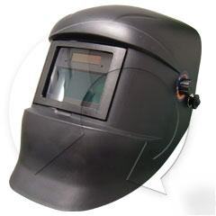 Solar power auto darkening welding helmet mig tig arc