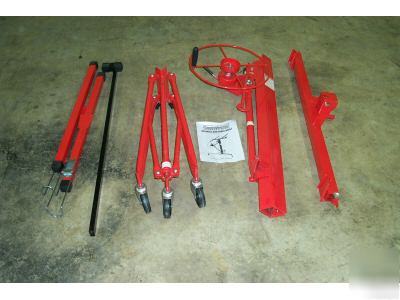 11 & 16' drywall panel hoist lift jack lifter dry wall