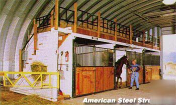 American steel buildings S25X50X16 metal storage barn