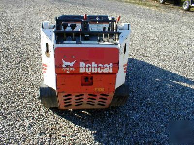 Bobcat MT50 mini track walk behind skid steer