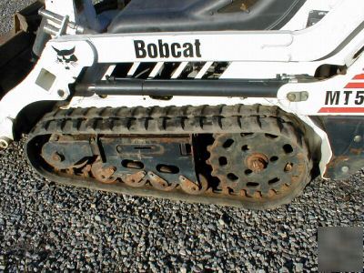 Bobcat MT50 mini track walk behind skid steer